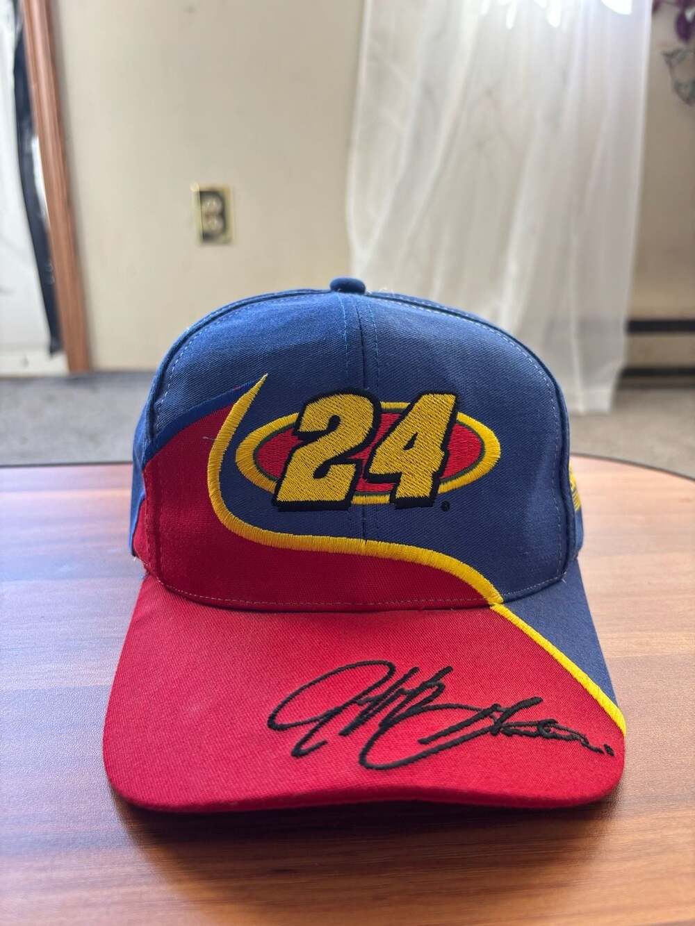 Competitors View Jeff Gordon #24 NASCAR Snapback Hat Blue Red